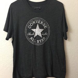 NWOT Converse White Logo/ Dark Gray Tee XXL